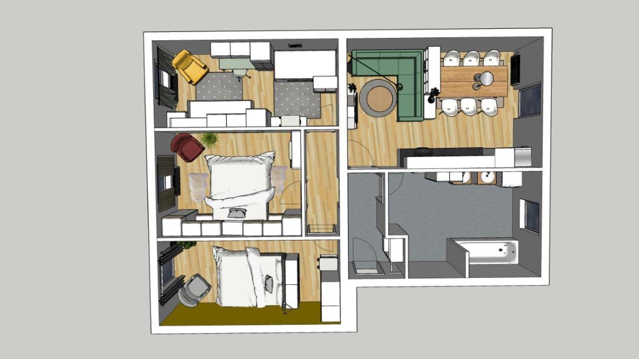 City Apartment Messe Graz Amelie Buitenkant foto